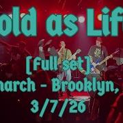 Cold As Life Live Full Set The Monarch Brooklyn NY 3 7 26