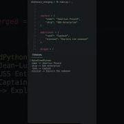 Dictionary Merging With Python