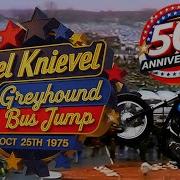 14 й прыжок Эвела Нивела с автобуса Greyhound 25 октября 1975 года HD качество Эпический миров