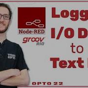 Use Node RED To Log I O Data To A Text File