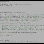 Создание редактора кода на Tkinter Проект 6
