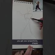 1 Minute Of Figure Drawing Day 01