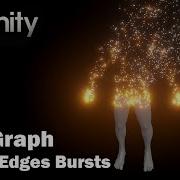 Unity VFX Graph Model Edges Bursts