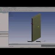 Системное сопряжение ANSYS двустороннее взаимодействие жидкости и конструкции Часть 1