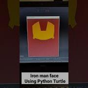 Iron Man Helmet Drawing Using Python Turtle Avengers Tony Stark Codewithoutload