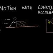 Intro To Motion With Constant Acceleration Motion In A Straight Line Physics Khan Academy