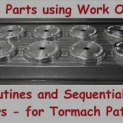 Multiple Parts Using Work Offsets Subroutines And Sequential Serial Numbers