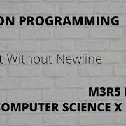 How To Print Without Newline In Python Print Function In Python Hindi