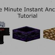 One Minute Instant Anchor Tutorial For Crystal PvP
