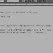 Coding The Observers Design Pattern 2