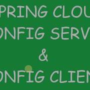 Spring Cloud Config Server And Client With GITHub Integration
