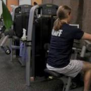 Techno Gym Upper Back Demonstration