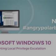 0patching SandboxEscaper S Angrypolarbearbug 0day NO CVE YET