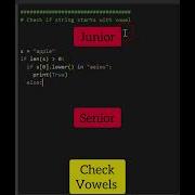 Junior Vs Senior Python Developer Shorts Python Programming Coding