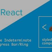 ReactBeginner Simple Indeterminate Progress With Styled Components