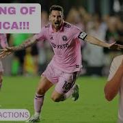 King Of America Lionel Messi Stop It Reactions