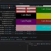 C HOW TO ADD COLUMNS AND ROWS IN WPF