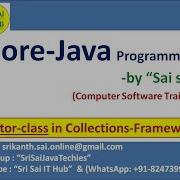 201 Vector Class In Java Collections Framework List Collection Interface Java Legacy Class