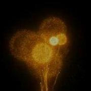 Particle Explosion Fireworks Test