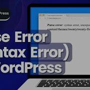 How To Fix Parse Errors Syntax Errors In WordPress