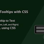 How To Create Tooltip With CSS