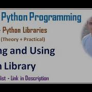 Python Libraries Class 12 Computer Science With Python Video 29