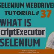 Selenium WebDriver Tutorial 37 What Is JavaScriptExecutor In Selenium
