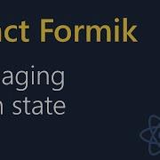 React Formik Tutorial 4 Managing Form State