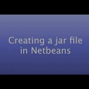 CS210 Creating A Jar File In Netbeans