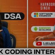 Mock Coding Interview With SinghinUSA Microsoft Software Engineer YouTuber Data Structures Algo