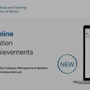 Application My Achievements A TUMonline Tutorial