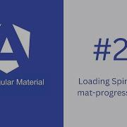 Loading Spinner With Mat Progress Spinner