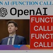 1 OPEN AI FUNCTION CALLING TUTORIALS FUNCTION CALLING OPENAI API FUNCTION CALLING