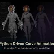 Python Driven Curve Animation In Maya