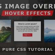 Css Image Overlay Hover Effects Pure Css Tutorial How To Create Image Hover Overlay Effects