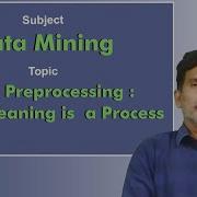 LEC10 Data Mining Data Preprocessing Data Cleaning Is A Process By Dr Chiranjeevi Manike