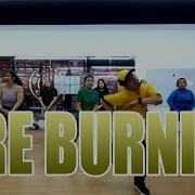 FIRE BURNING Sean Kingston Pop Zumba Dance Workout Dance Fitness Coach TOLits