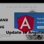 Create Your First Website Using Angular Update From Angular 6 To Angular 9