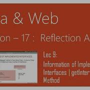 Reflection API In Java 9 Information Of Implemented Interfaces GetInterfaces Method In Java