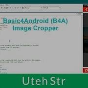 Basic4Android B4A Crop Image With CropImageView Library On Basic4Android