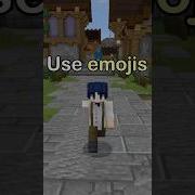 Как использовать эмодзи в Minecraft Bedrock Edition Minecraft Minecraftbedrock Tutorial Creative