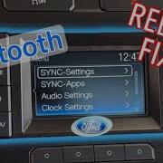 Ford Sync Bluetooth Fix Reboot