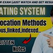 File Allocation Methods In Operating System Contiguous Linked Indexed Allocation Explained