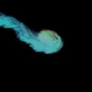 Krakatoa Particle Renders Test 01 Dusty Ink