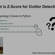 Z Score For Outlier Detection