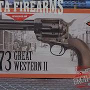 PIETTA GREAT WESTERN II 1873 6 ЗАРЯДНЫЕ РЕВОЛЬВЕРЫ ОДИНАРНОГО ДЕЙСТВИЯ РАСПАКОВКА И ОБЗОР ДВУ