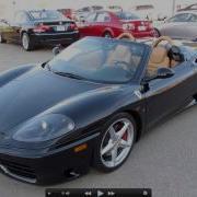 Запуск двигателя выхлопная система и подробный обзор Ferrari 360 Spider 2002 года