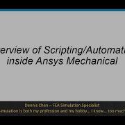 Ansys Automation Overview Automatically Build Models Using Python