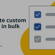How To Update Custom Fields In Bulk OnePageCRM Tutorial