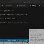 Node Js XPDF Tutorial To Export PDF File To Text And Save It As Audio File Using Say Js Module